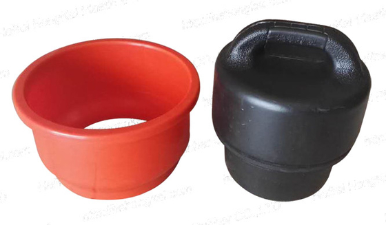 Gumowy cylindryczny wypełniacz rur slurry w kolorze czarnym / czerwonym / dostosowuj kolor