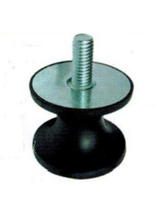 Wysoka wytrzymałość Durometr Rating Rubber Shock Absorber For Vibration Reduction