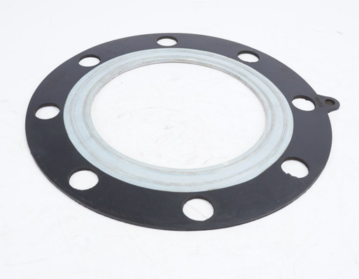 PTFE Composite Food Grade owa uszczelka kołnierza z gumy Dostosowany rozmiar