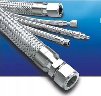 Wąż hydrauliczny w oplocie PE / PTFE w rozmiarze niestandardowym, przeciwwybuchowy, elastyczny, kwasoodporny, odporny na alkalia