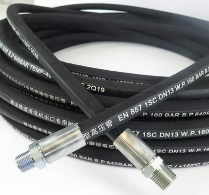 Wysokociśnieniowy wąż hydrauliczny do ropy naftowej 1-100 MPa