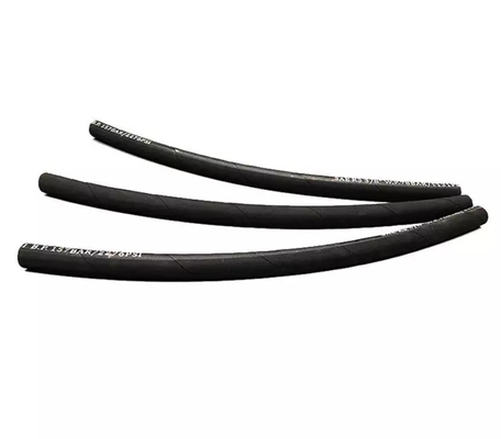 Wzmocnienie tekstylne Hydrauliczny wąż gumowy Rura olejowa Odporność na niskie ciśnienie SAE100 R6 EN854 R6