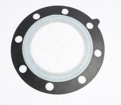 PTFE Composite Food Grade owa uszczelka kołnierza z gumy Dostosowany rozmiar