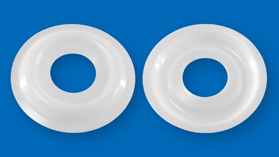 Pompa dozująca membranowa, zakres temperatur od minus 20 stopni Celsjusza do plus 150 stopni Celsjusza, zapewniająca żywotność 1 000 000 cykli dla dozowania cieczy